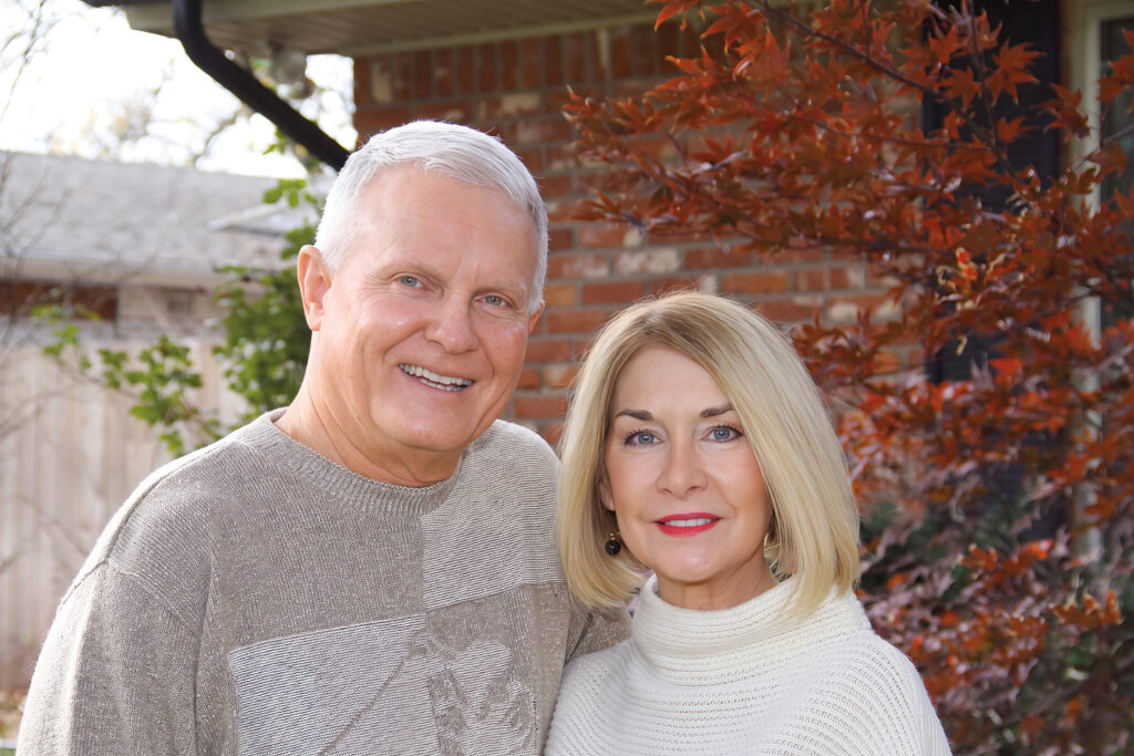 Tammy West with her husband, Jon